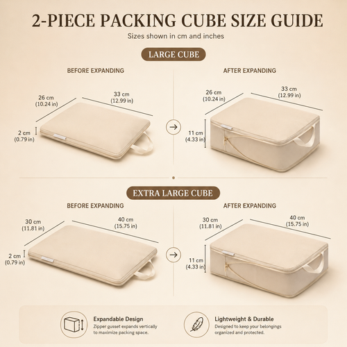 Packing Cubes - Set Of 2